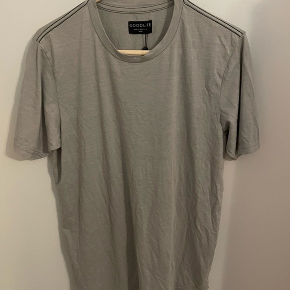 Goodlife Other - NWT tag Goodlife super soft green with black seam accent tee shirt L